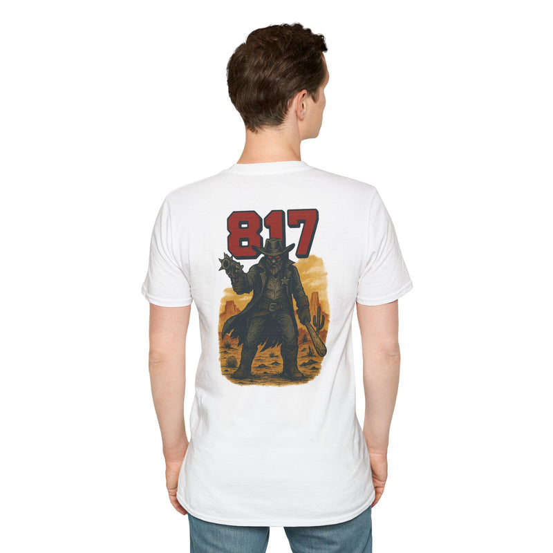The Last Slingers | Texas Area Code Baseball Tee