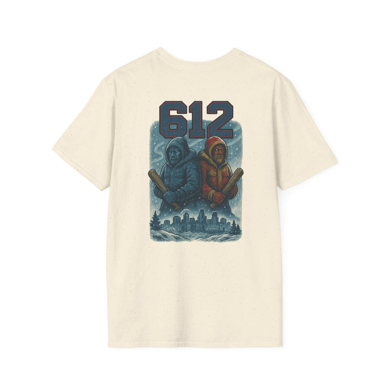 Icebound Sentinels | Minnesota Area Code Baseball Tee
