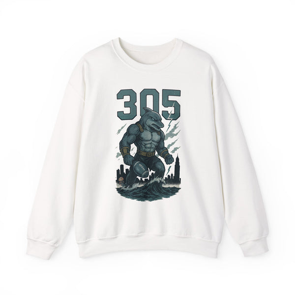 The Undertide | Miami Area Code Football Sweatshirt