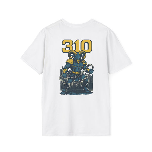 The Faultbinder | Los Angeles Area Code Football Tee