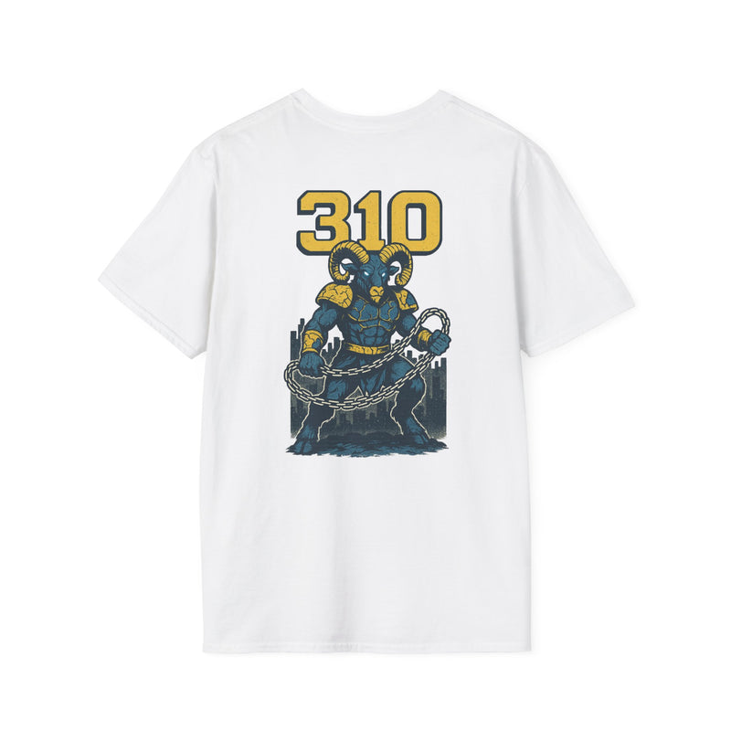 The Faultbinder | Los Angeles Area Code Football Tee
