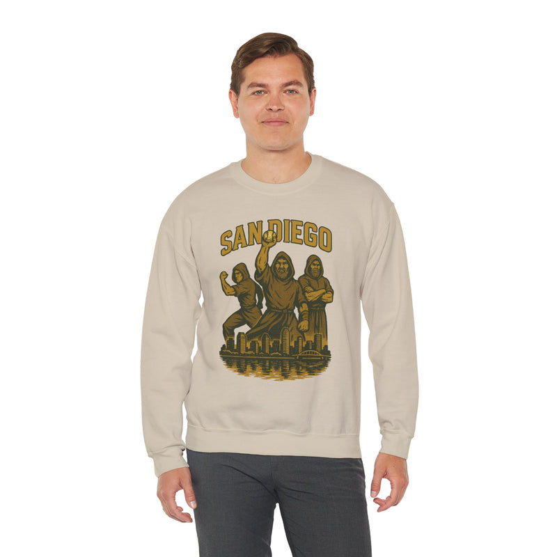 The Cleansed Order | San Diego Area Code Baseball Sweatshirt