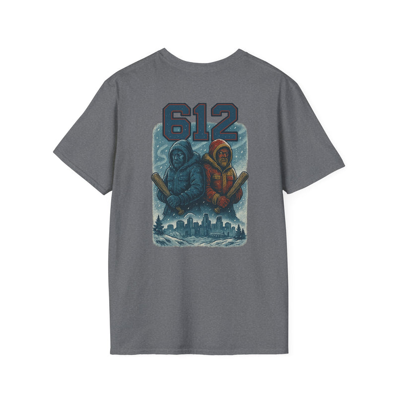 Icebound Sentinels | Minnesota Area Code Baseball Tee