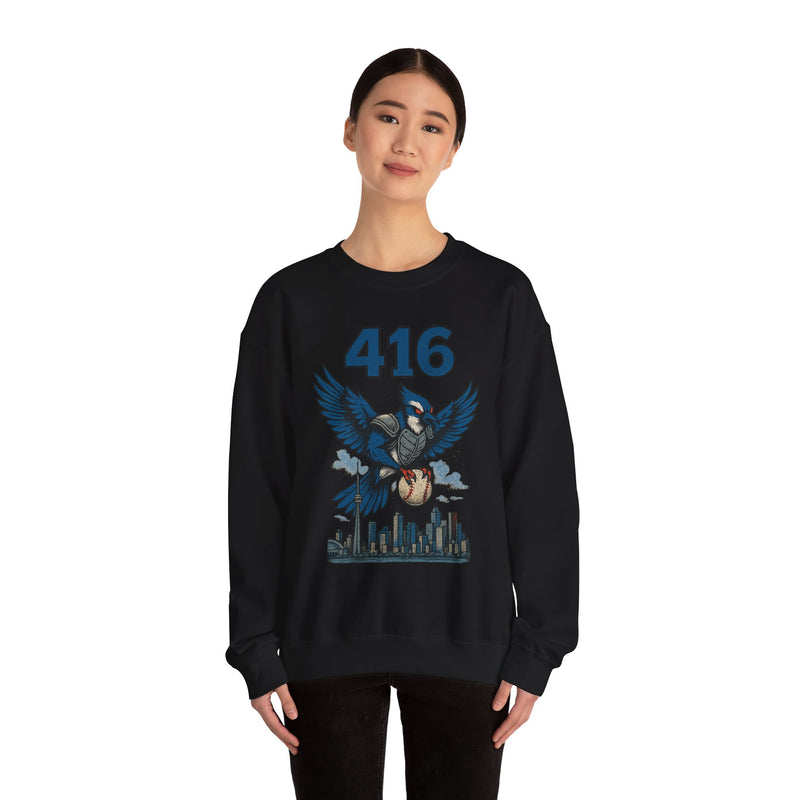 The Sky Talons | Toronto Area Code Baseball Sweatshirt