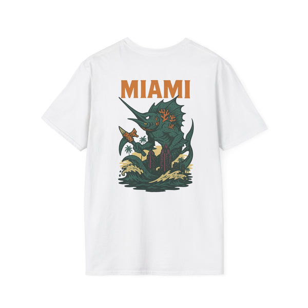 The Deepwake Sovereign | Miami Baseball Tee