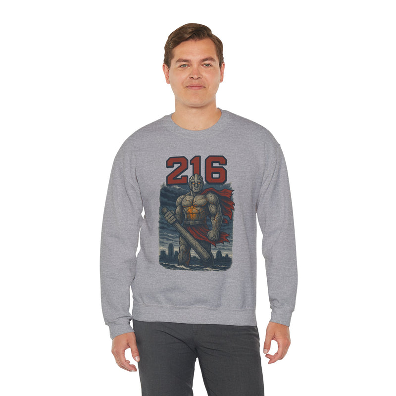 The Stone Vigil | Cleveland Area Code Baseball Sweatshirt