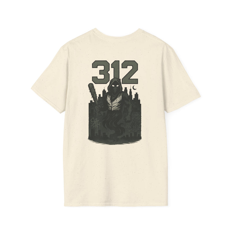 The Blackened Mark | Chicago Area Code Baseball Tee
