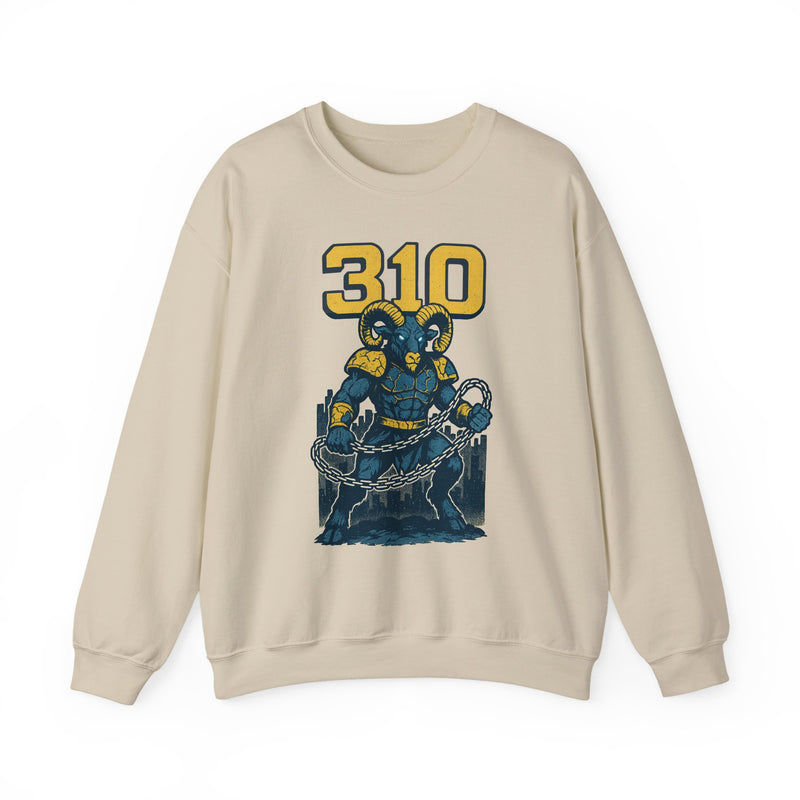 The Faultbinder | Los Angeles Area Code Football Sweatshirt