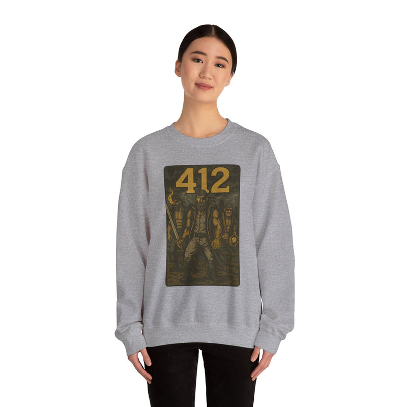 The Floodline Pact | Pittsburgh Area Code Baseball Sweatshirt