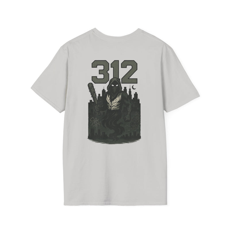 The Blackened Mark | Chicago Area Code Baseball Tee
