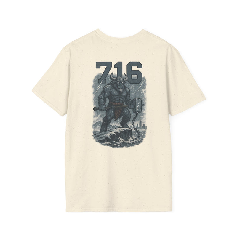The Hornwake | Buffalo Area Code Football Tee