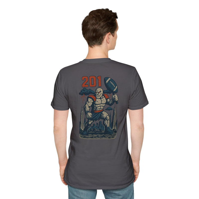 The Silencebreaker | New York Area Code Football Tee