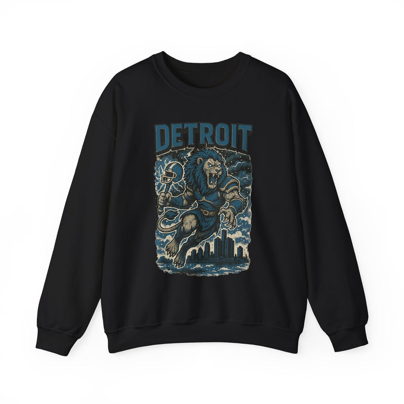 The Roarline King | Detroit Football Sweatshirt