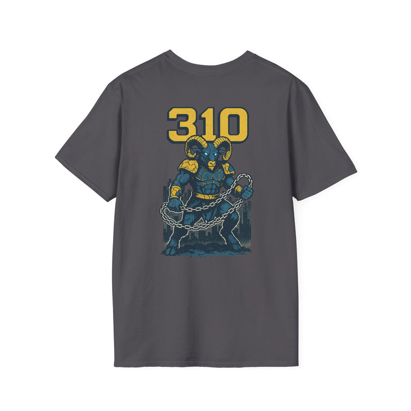 The Faultbinder | Los Angeles Area Code Football Tee