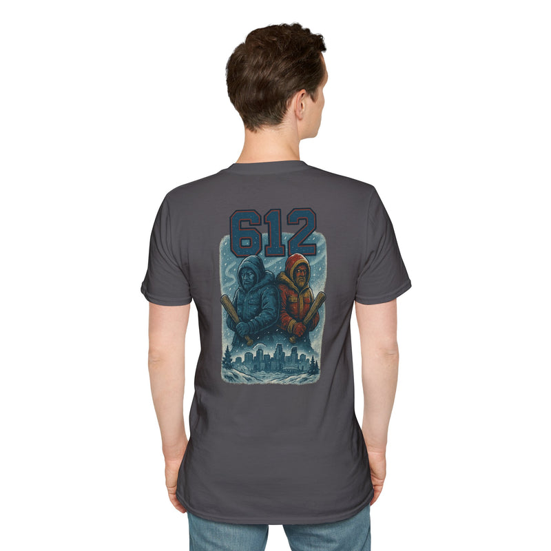 Icebound Sentinels | Minnesota Area Code Baseball Tee
