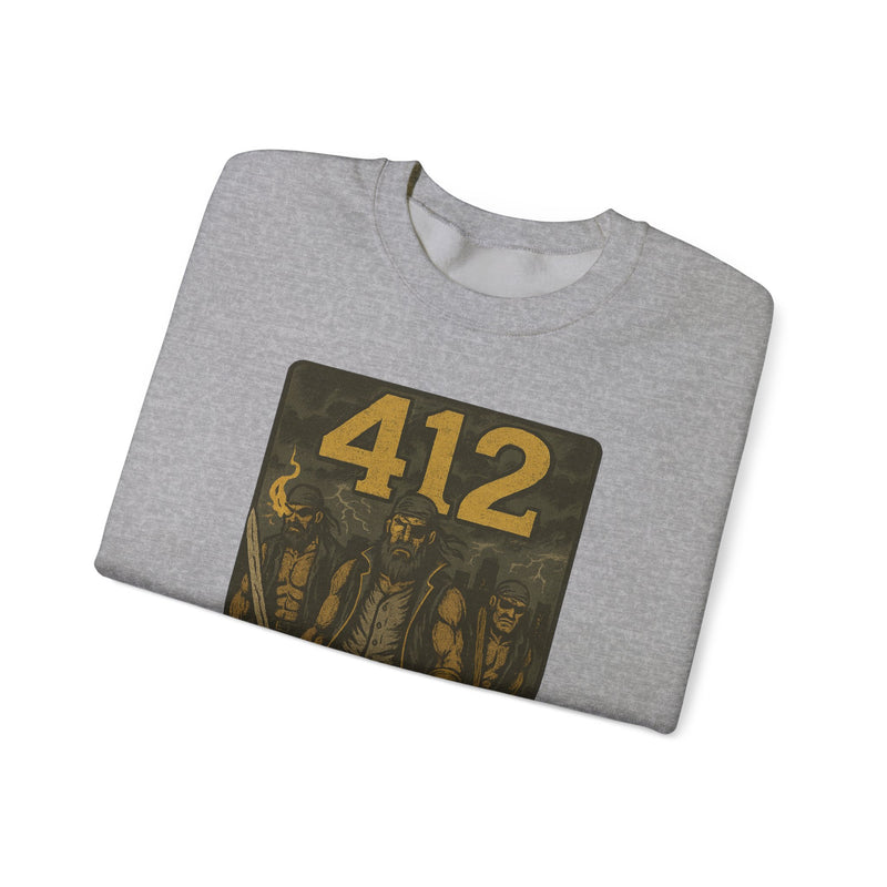 The Floodline Pact | Pittsburgh Area Code Baseball Sweatshirt