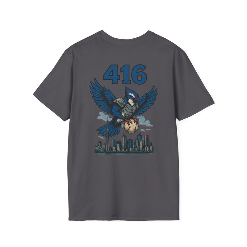 The Sky Talons | Toronto Area Code Baseball Tee