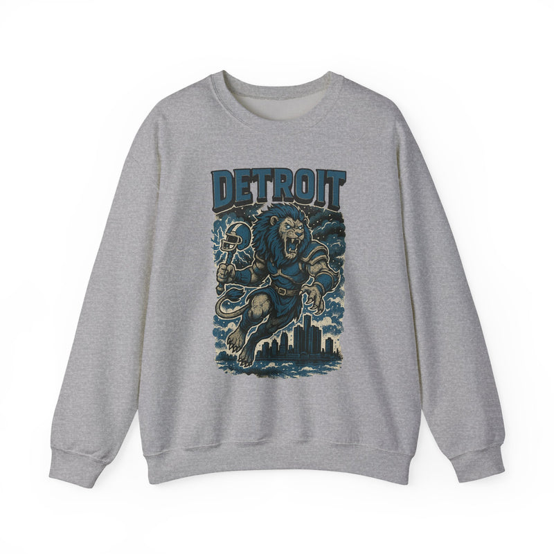 The Roarline King | Detroit Football Sweatshirt