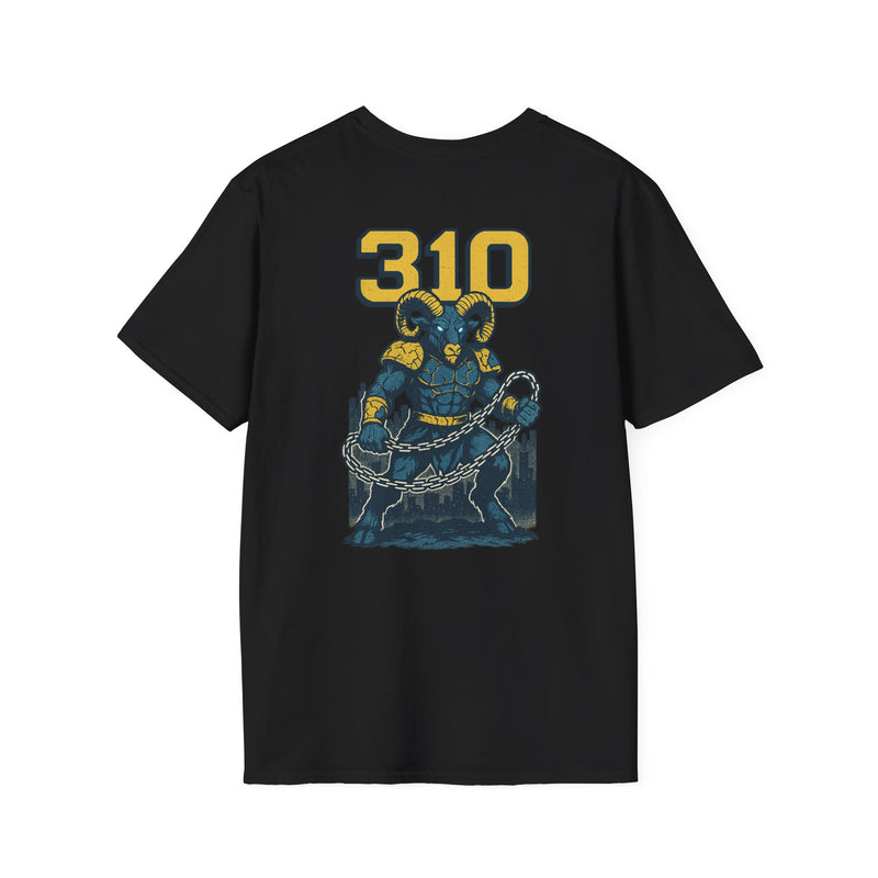 The Faultbinder | Los Angeles Area Code Football Tee