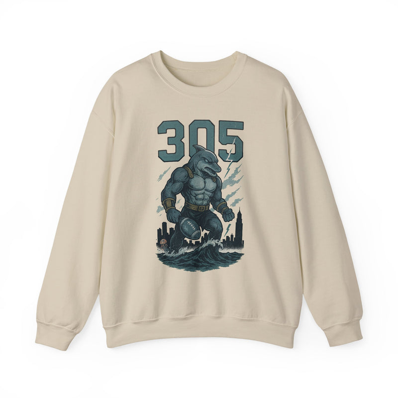 The Undertide | Miami Area Code Football Sweatshirt