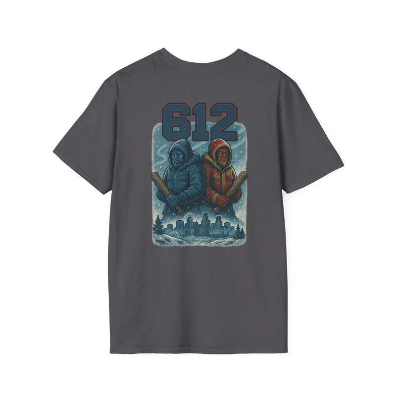 Icebound Sentinels | Minnesota Area Code Baseball Tee