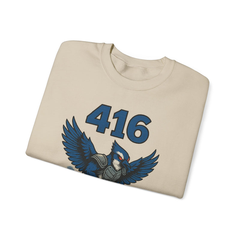 The Sky Talons | Toronto Area Code Baseball Sweatshirt
