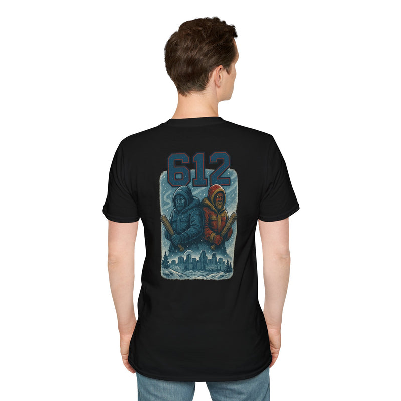 Icebound Sentinels | Minnesota Area Code Baseball Tee