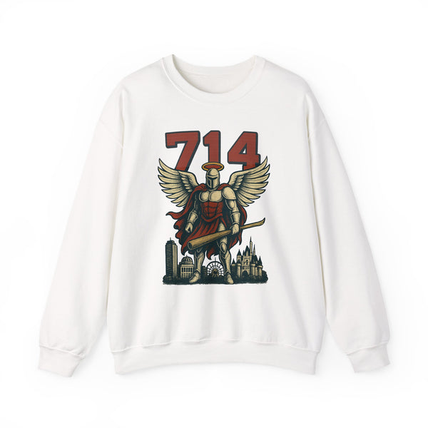 Halo Knight | Los Angeles Area Code Baseball Sweatshirt