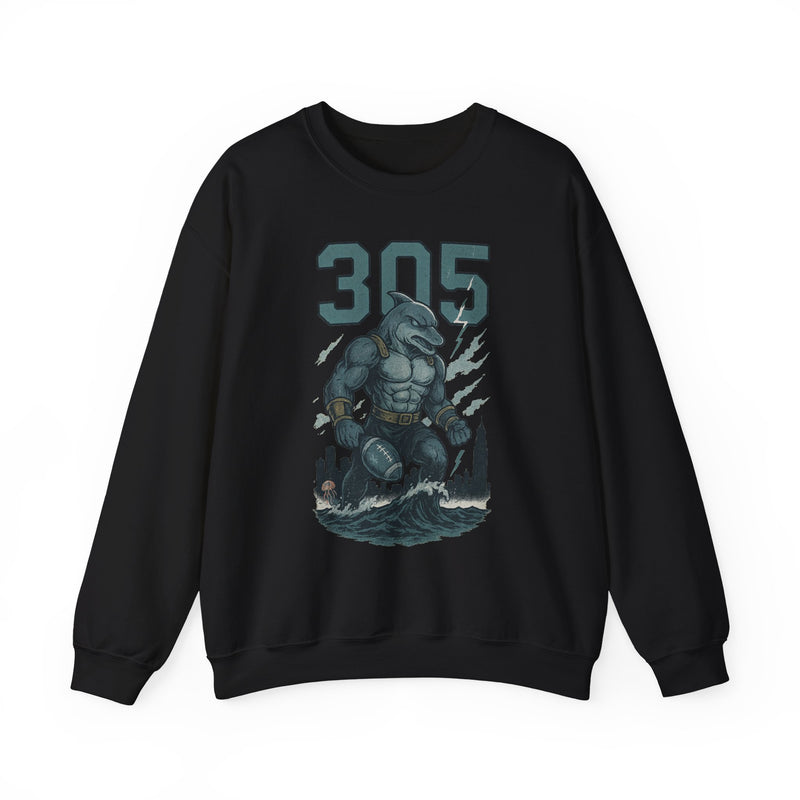 The Undertide | Miami Area Code Football Sweatshirt
