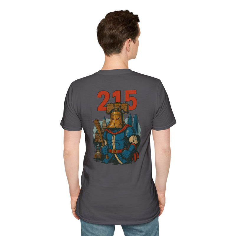 The Bellborn | Philadelphia Area Code Baseball Tee