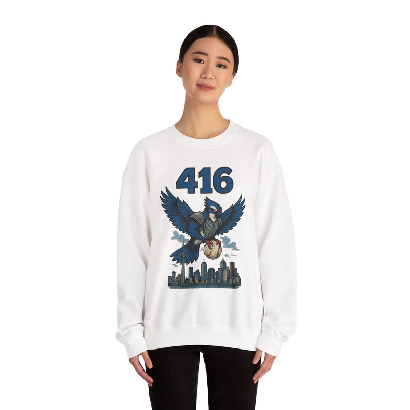 The Sky Talons | Toronto Area Code Baseball Sweatshirt