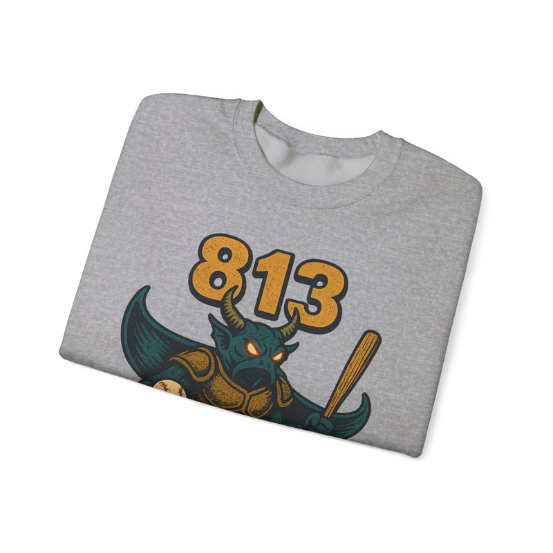 The Drowned Syndicate | Tampa Bay Area Code Baseball Sweatshirt