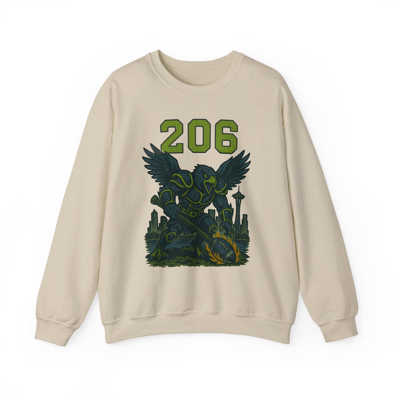 The Stormreign | Seattle Area Code Football Sweatshirt