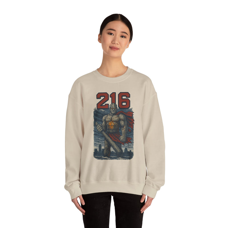 The Stone Vigil | Cleveland Area Code Baseball Sweatshirt
