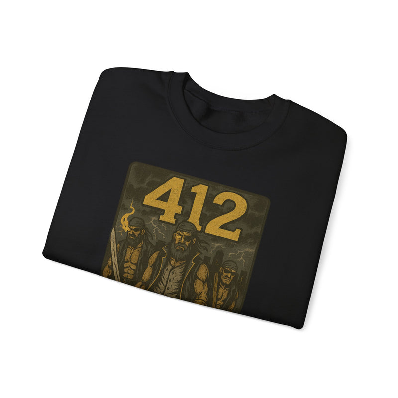 The Floodline Pact | Pittsburgh Area Code Baseball Sweatshirt