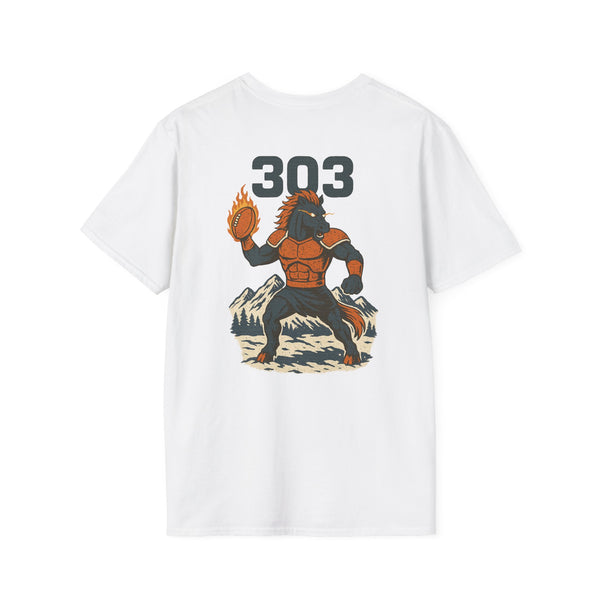 The Stormbrand | Denver Area Code Football Tee