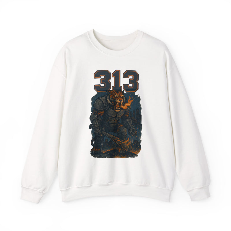 The Ironclaw | Detroit Area Code Baseball Sweatshirt