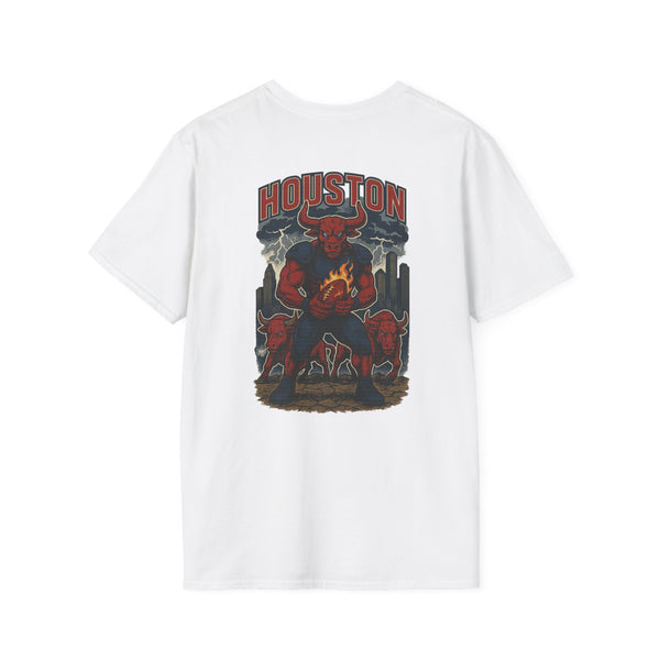 The Hornbrand Titan | Houston Football Tee