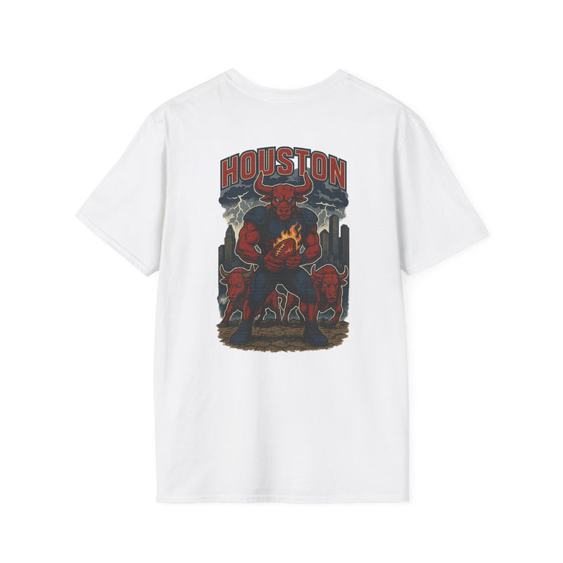 The Hornbrand Titan | Houston Football Tee