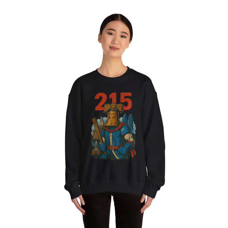 The Bellborn | Philadelphia Area Code Baseball Sweatshirt