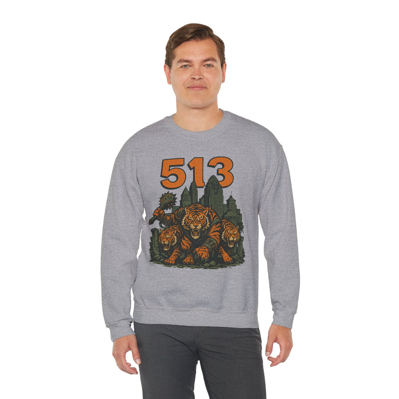 The Emberstripe Kin | Cincinnati Area Code Football Sweatshirt