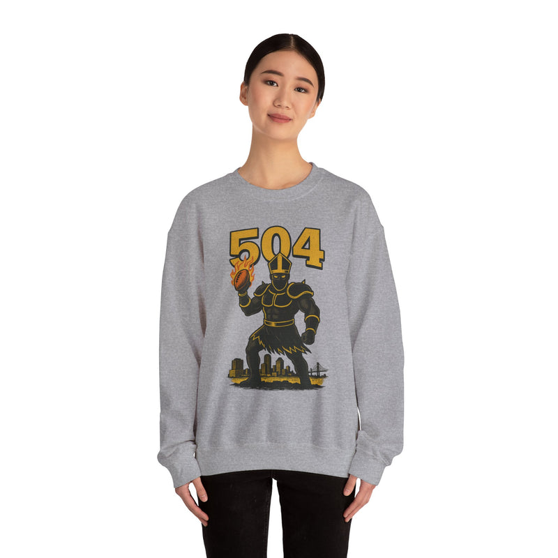 The Hollow Bishop | New Orleans Area Code Football Sweatshirt