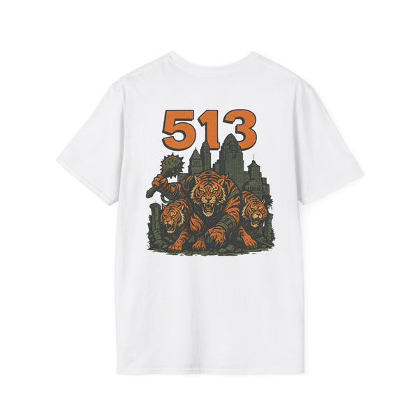 The Emberstripe Kin | Cincinnati Area Code Football Tee