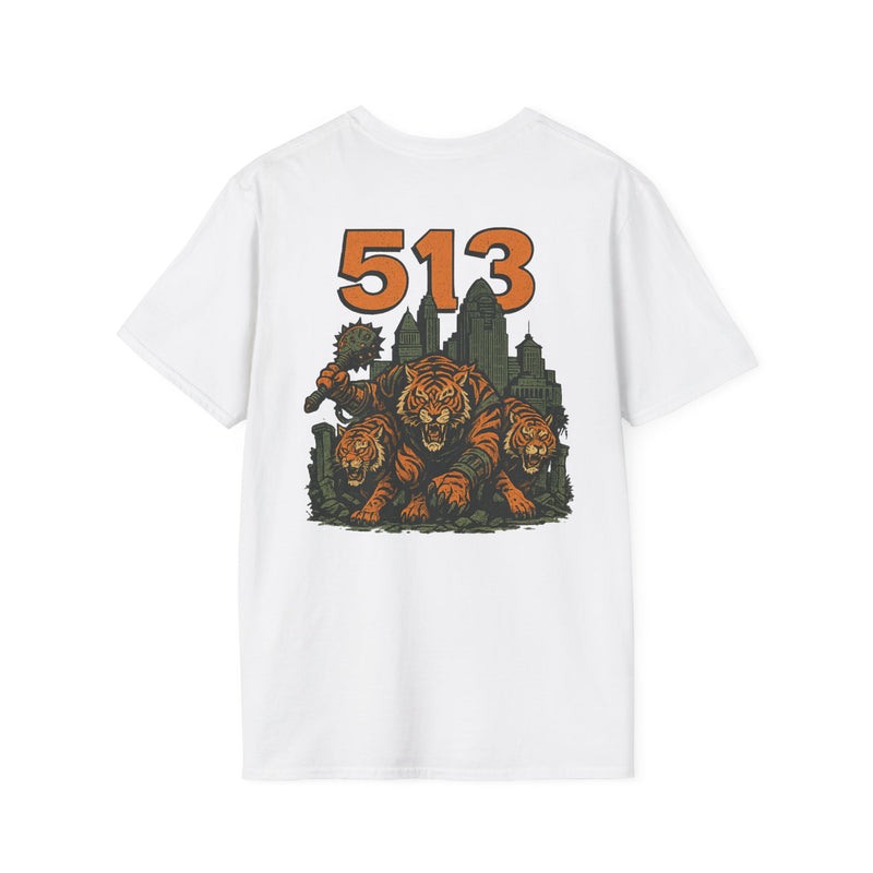 The Emberstripe Kin | Cincinnati Area Code Football Tee