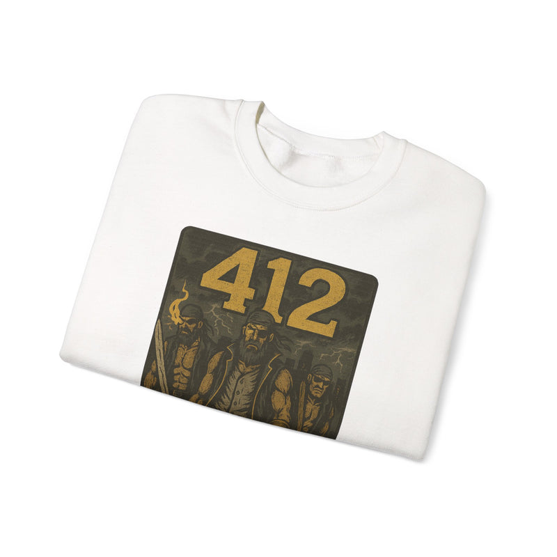 The Floodline Pact | Pittsburgh Area Code Baseball Sweatshirt