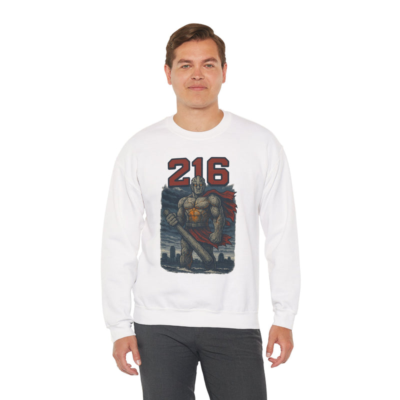 The Stone Vigil | Cleveland Area Code Baseball Sweatshirt
