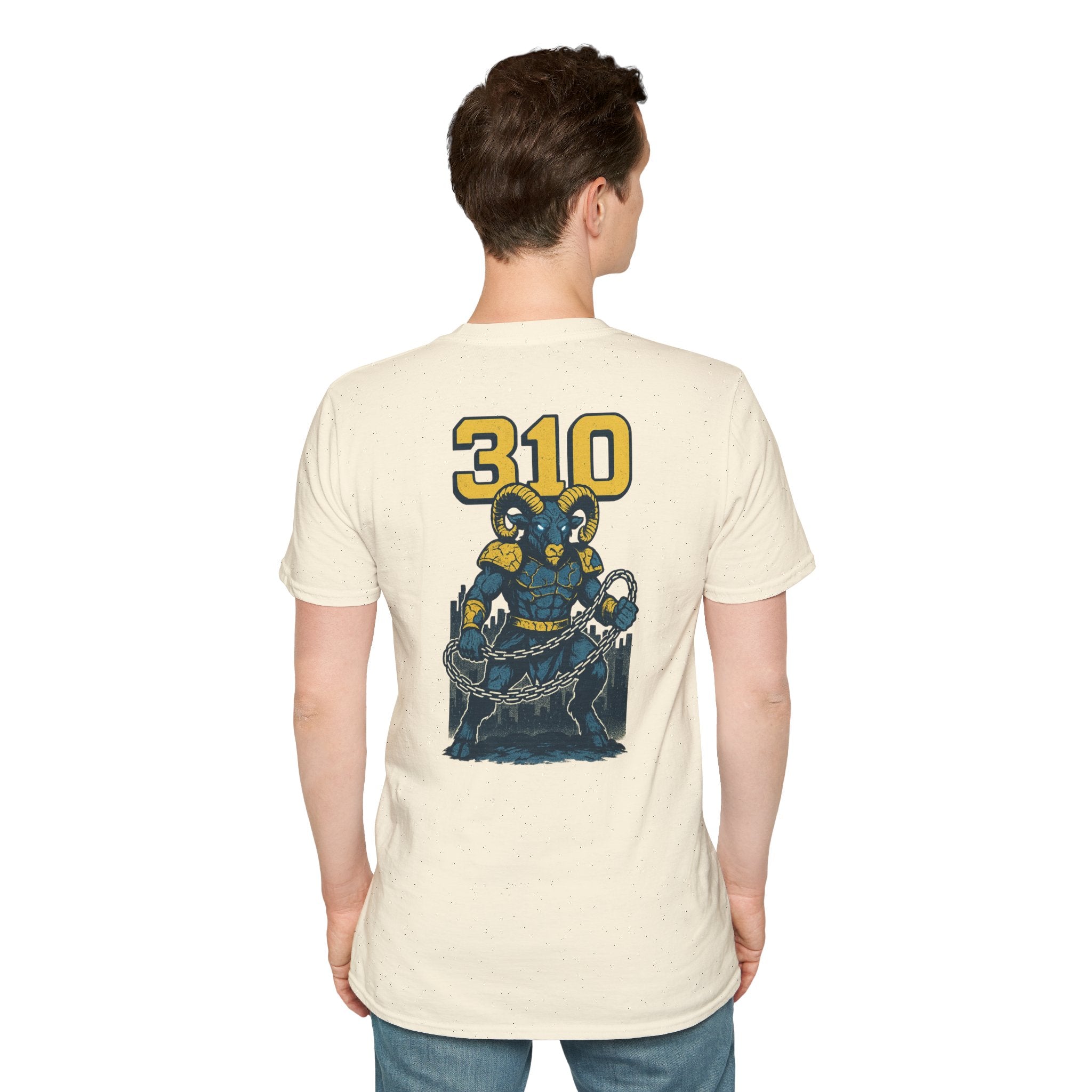The Faultbinder | Los Angeles Area Code Football Tee – Local Era