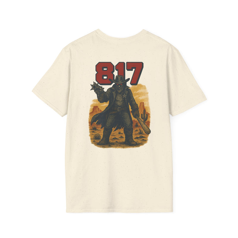 The Last Slingers | Texas Area Code Baseball Tee