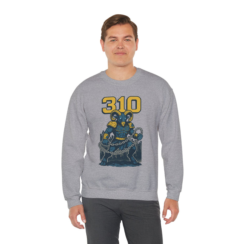 The Faultbinder | Los Angeles Area Code Football Sweatshirt