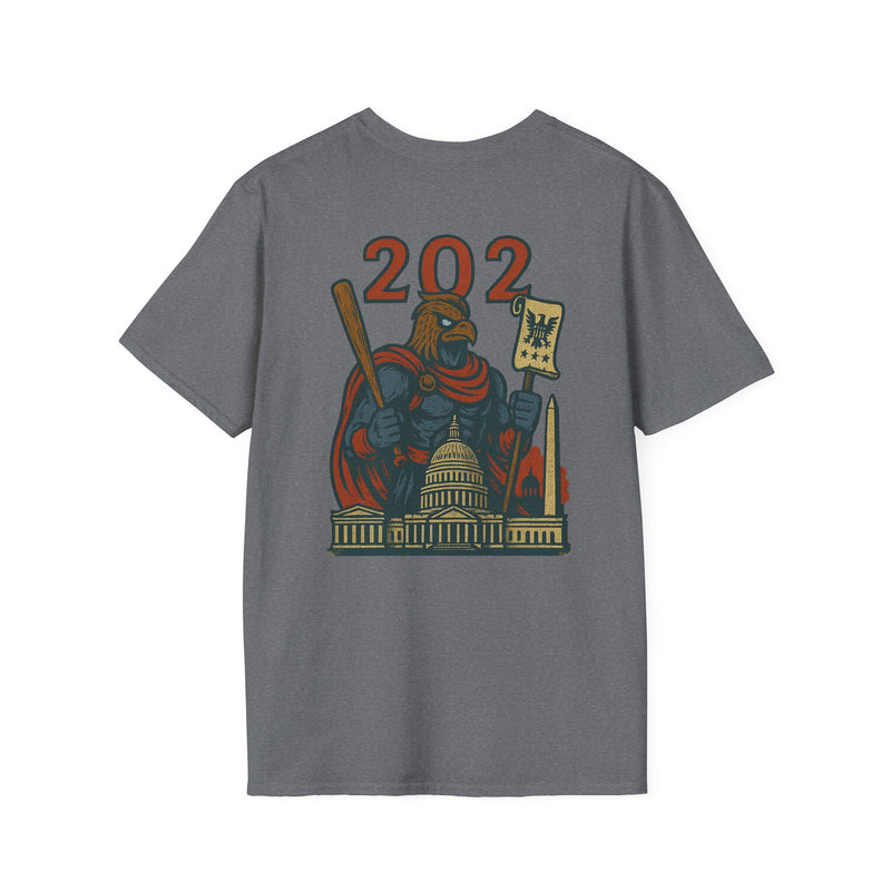 The Vigilant Order | Washington Area Code Baseball Tee